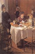 Claude Monet Le Dejeuner Spain oil painting artist
